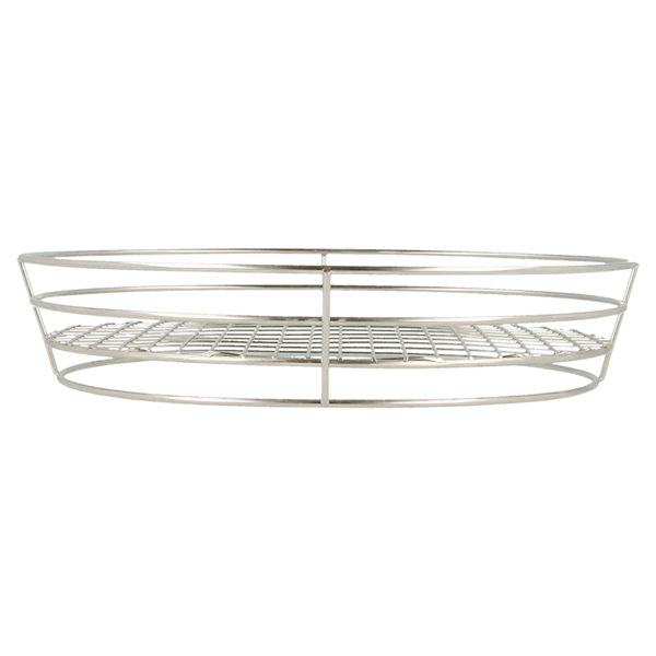 Garcia De Pou BASKET OVAL 'ARTINOX' 28x20 5x5 7 CM PLATEADO INOX (24 UNID.)