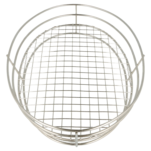 Garcia De Pou BASKET OVAL 'ARTINOX' 28x20 5x5 7 CM PLATEADO INOX (24 UNID.)