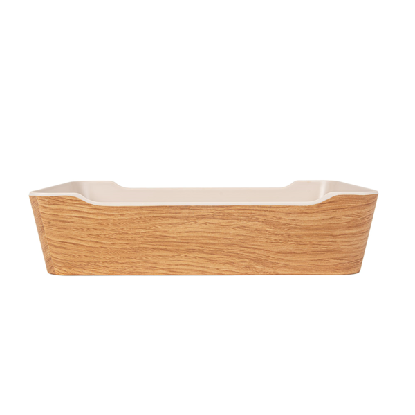 Garcia De Pou BENTO BOXES 'ASAMI WARE' 3000 ML 29x24x6 7 CM SÍMIL MADERA MELAMINA (6 UNID.)