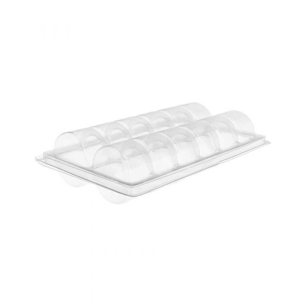 Garcia de pou BLISTERS 12 MACARONS 13 3x22 5x5 CM TRANSPARENTE PET (75 UNID.)