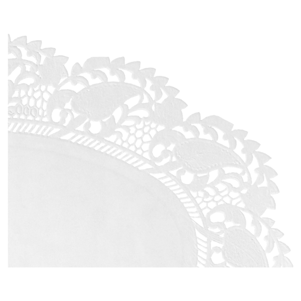 Garcia De Pou BLONDAS OVALES CALADAS 53 G/M2 35 7x26 5 CM BLANCO PAPEL (250 UNID.)