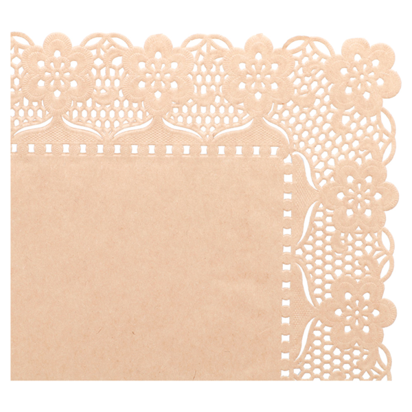 Garcia De Pou BLONDAS RECTANGULARES CALADAS 40 G/M2 50x40 CM NATURAL KRAFT (250 UNID.)