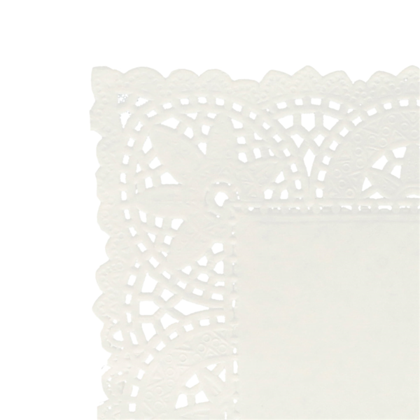 Garcia De Pou BLONDAS RECTANGULARES CALADAS 47 G/M2 21x15 CM BLANCO PAPEL (250 UNID.)