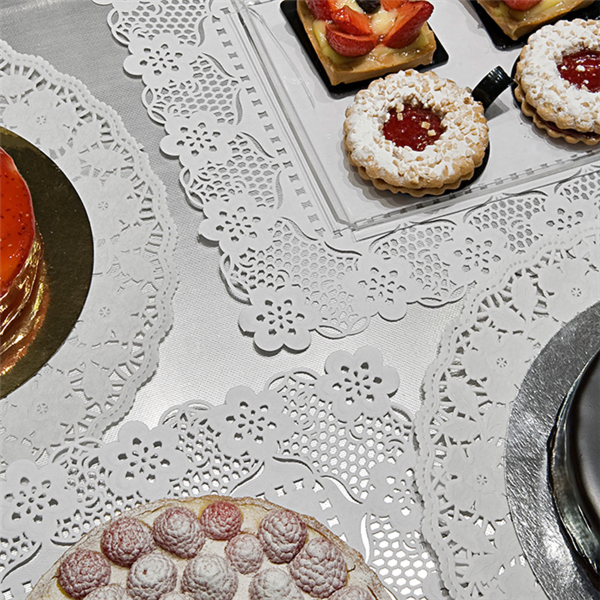 Garcia De Pou BLONDAS RECTANGULARES CALADAS 53 G/M2 37x26 CM BLANCO PAPEL (250 UNID.)