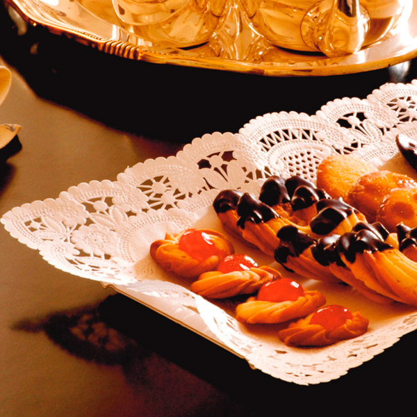 Garcia De Pou BLONDAS RECTANGULARES CALADAS 53 G/M2 45x36 CM BLANCO PAPEL (250 UNID.)