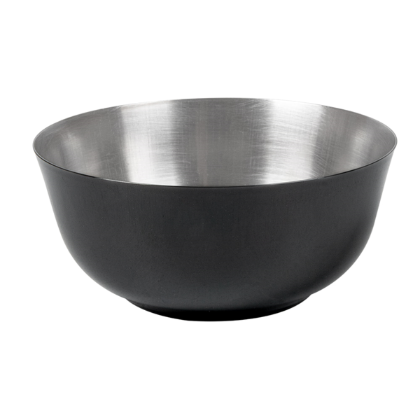 Garcia de pou BOL 'ARTINOX' 284 ML Ø 10 5x4 8 CM NEGRO INOX (6 UNID.)