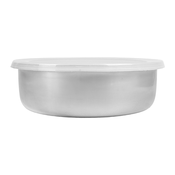 Garcia De Pou BOL CON TAPA 'ARTINOX' 730 ML Ø16x5 CM PLATEADO INOX + LDPE (24 UNID.)