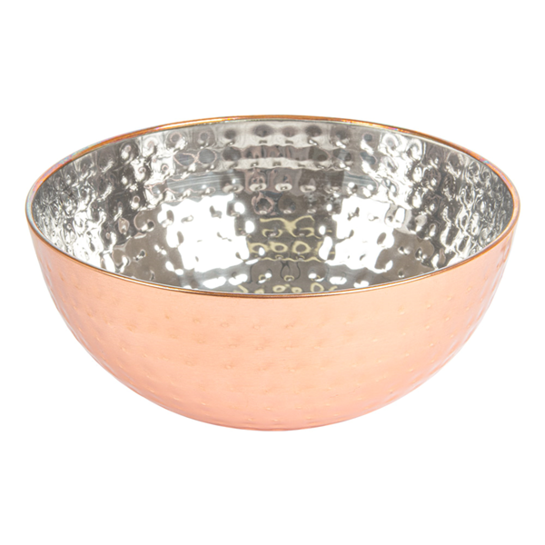 Garcia de pou BOL MARTILLEADO 'ARTINOX' 1700 ML Ø 19 5x9 CM COBRE INOX (1 UNID.)