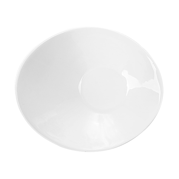 Garcia De Pou BOLES ALARGADOS 700 ML 25x21 5x10 5 CM BLANCO PORCELANA (2 UNID.)