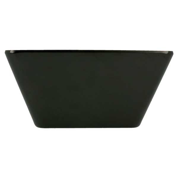 Garcia De Pou BOLES 'ASAMI WARE' 1 7 L 18x18x8 5 CM NEGRO MELAMINA (6 UNID.)
