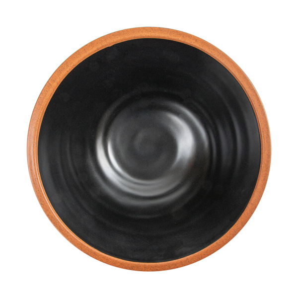 Garcia De Pou BOLES 'ASAMI WARE' 1100 ML Ø20 3x8 5 CM NEGRO MELAMINA (12 UNID.)