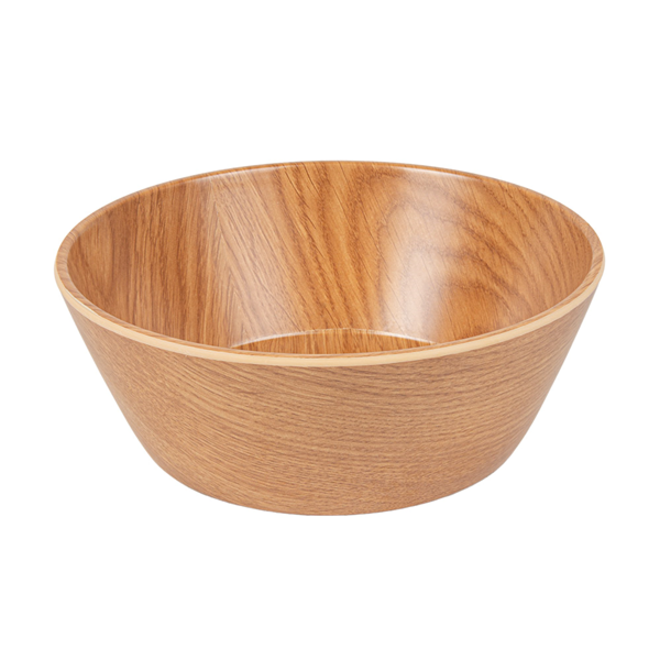 Garcia de pou BOLES 'ASAMI WARE' 1300 ML Ø 20 5x7 5 CM SÍMIL MADERA MELAMINA (4 UNID.)