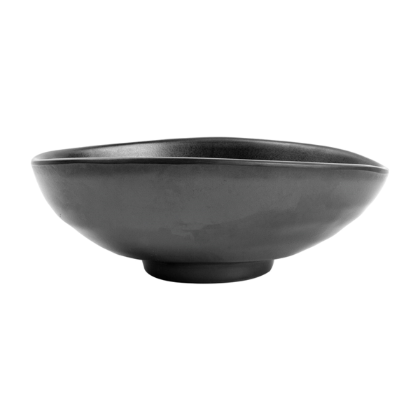 Garcia De Pou BOLES 'ASAMI WARE' 17x14x6 CM NEGRO MELAMINA (18 UNID.)