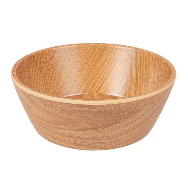 Garcia de pou BOLES 'ASAMI WARE' 530 ML Ø 15 5x5 8 CM SÍMIL MADERA MELAMINA (6 UNID.)