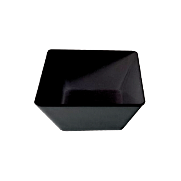 Garcia de pou BOLES 'ASAMI WARE' 6 7 L 30x30x11 5 CM NEGRO MELAMINA (4 UNID.)
