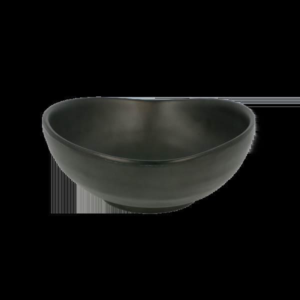Garcia de pou BOLES 'ASAMI WARE' 800 ML 20 4x17x7 6 CM NEGRO MELAMINA (18 UNID.)
