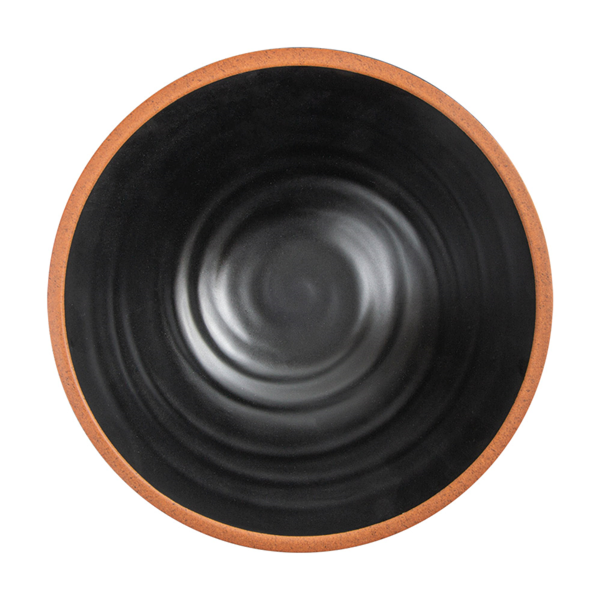 Garcia De Pou BOLES 'ASAMI WARE' 850 ML Ø18 4x7 5 CM NEGRO MELAMINA (12 UNID.)