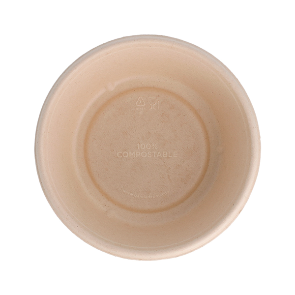 Garcia De Pou BOLES 'BIONIC' 600 ML Ø 15x5 5 CM NATURAL BAGAZO (400 UNID.)