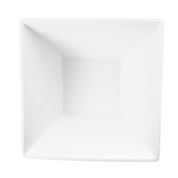 Garcia De Pou BOLES CUADRADOS 1000 ML 17 5x7 CM BLANCO PORCELANA (3 UNID.)