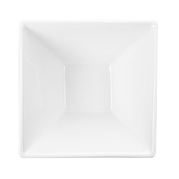 Garcia De Pou BOLES CUADRADOS 300 ML 12 2x6 CM BLANCO PORCELANA (6 UNID.)