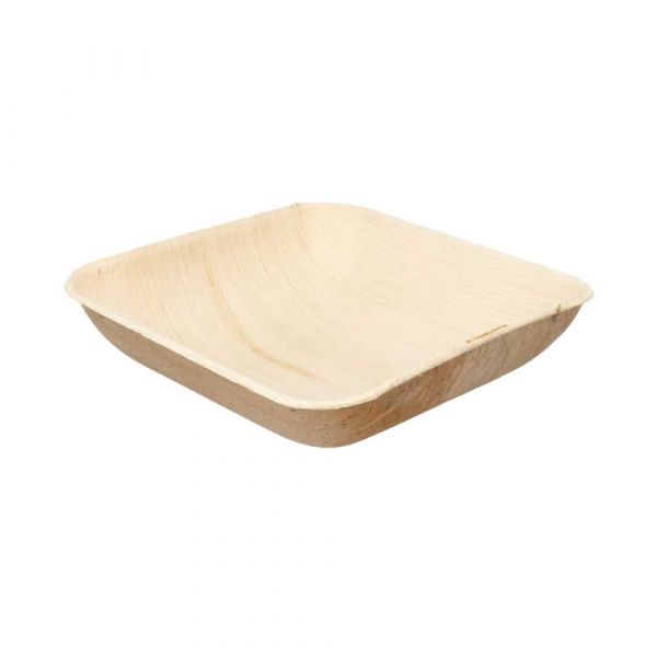 Garcia de pou BOLES CUADRADOS 'ARECA' 15x15x4 CM NATURAL ARECA (200 UNID.)
