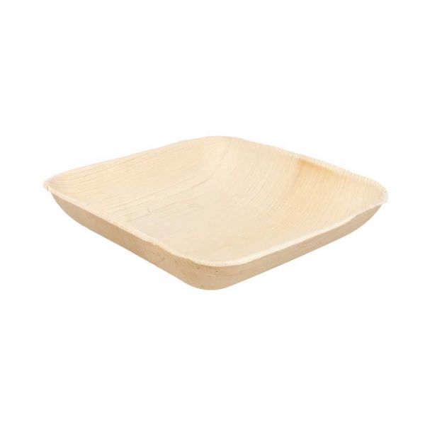 Garcia de pou BOLES CUADRADOS 'ARECA' 20x20x4 CM NATURAL ARECA (200 UNID.)