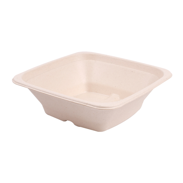 Garcia De Pou BOLES CUADRADOS 'BIONIC' 700 ML 18x18x6 CM NATURAL BAGAZO (400 UNID.)