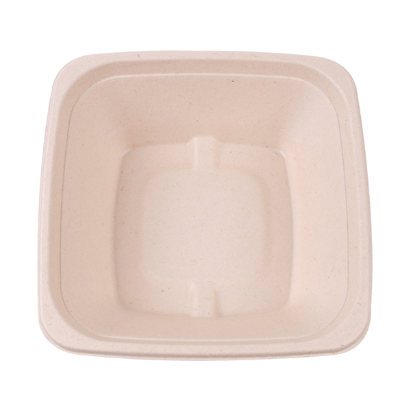 Garcia De Pou BOLES CUADRADOS 'BIONIC' 700 ML 18x18x6 CM NATURAL BAGAZO (400 UNID.)