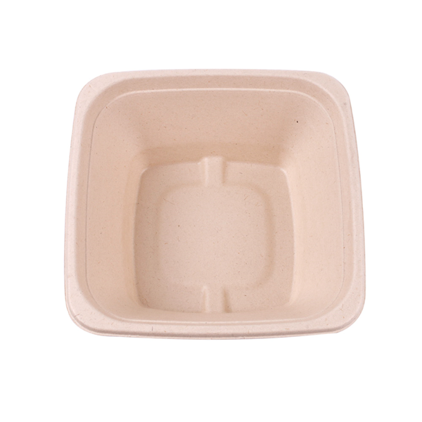 Garcia De Pou BOLES CUADRADOS 'BIONIC' 950 ML 18x18x7 CM NATURAL BAGAZO (400 UNID.)
