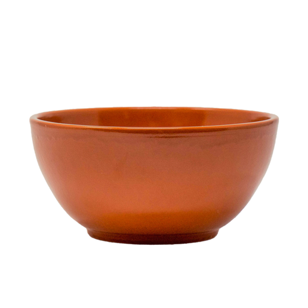 Garcia de pou BOLES DE LOZA 600 ML Ø 15x7 3 CM MARRÓN ROJIZO CERÁMICA (20 UNID.)