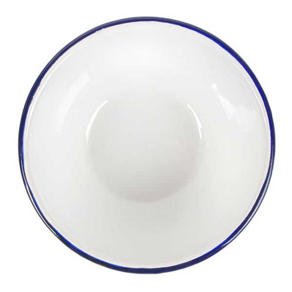 Garcia De Pou BOLES 'ENAMELWARE' 1000 ML Ø 18 5x7 5 CM BLANCO ACERO ESMALTADO (6 UNID.)