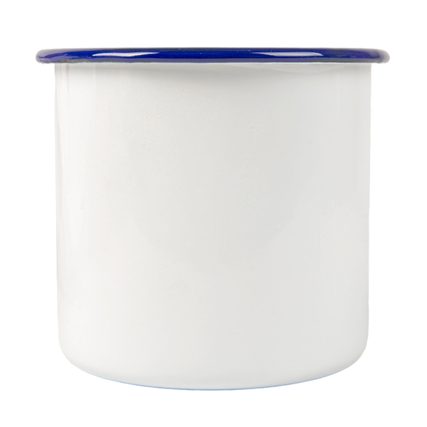 Garcia De Pou BOLES 'ENAMELWARE' 1200 ML Ø 12x12 CM BLANCO ACERO ESMALTADO (6 UNID.)