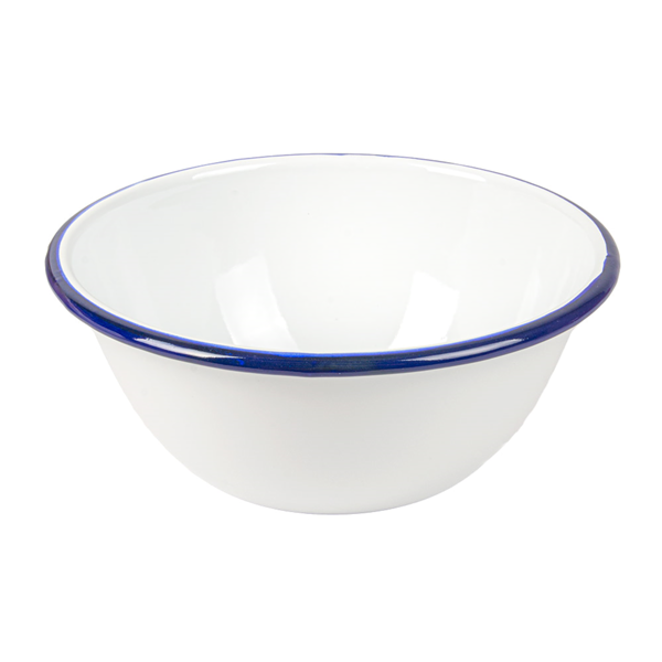 Garcia de pou BOLES 'ENAMELWARE' 1500 ML Ø 20 5x8 5 CM BLANCO ACERO ESMALTADO (6 UNID.)