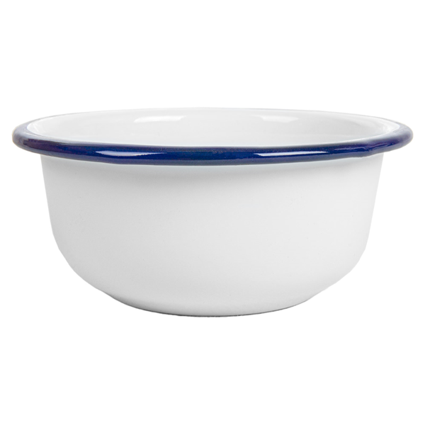 Garcia De Pou BOLES 'ENAMELWARE' 300 ML Ø 11 5x5 CM BLANCO ACERO ESMALTADO (6 UNID.)