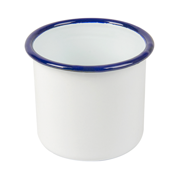 Garcia de pou BOLES 'ENAMELWARE' 350 ML Ø 8x8 CM BLANCO ACERO ESMALTADO (6 UNID.)