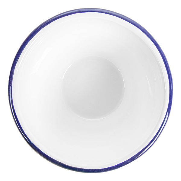 Garcia De Pou BOLES 'ENAMELWARE' 470 ML Ø 14x7 CM BLANCO ACERO ESMALTADO (6 UNID.)
