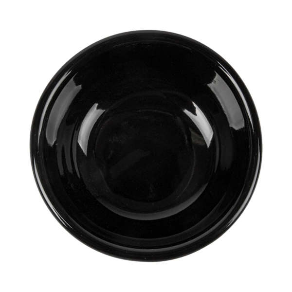 Garcia De Pou BOLES ENSALADA 70 ML Ø 6 4x2 8 CM NEGRO PORCELANA (12 UNID.)