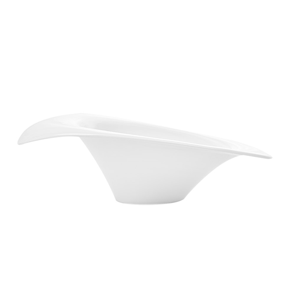 Garcia De Pou BOLES IRREGULARES 26x21x7 2 CM BLANCO PORCELANA (4 UNID.)