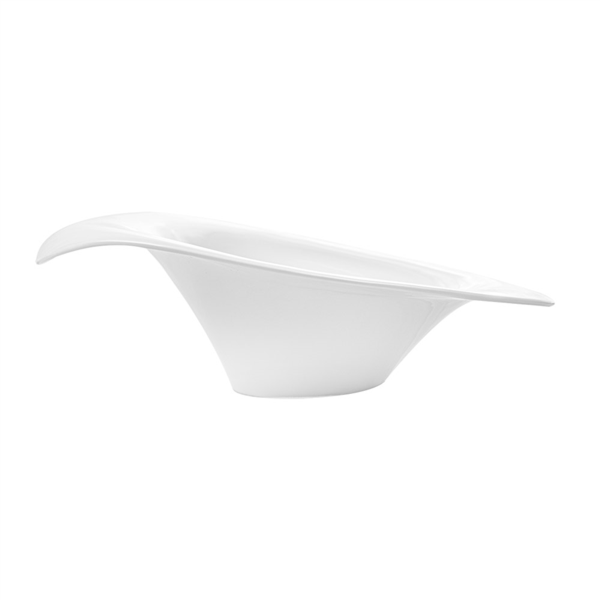 Garcia De Pou BOLES IRREGULARES 30x25x9 CM BLANCO PORCELANA (4 UNID.)