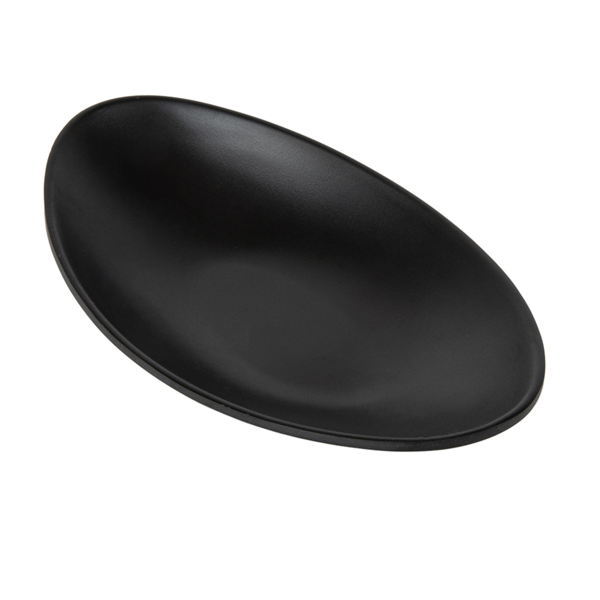 Garcia de pou BOLES OVALES 'ASAMI WARE' 18 2x10 1x3 CM NEGRO MELAMINA (6 UNID.)