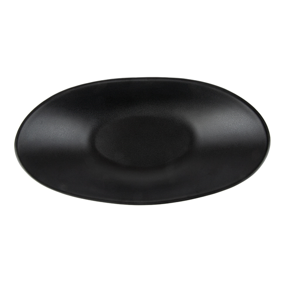 Garcia De Pou BOLES OVALES 'ASAMI WARE' 31 5x16 5x6 CM NEGRO MELAMINA (6 UNID.)