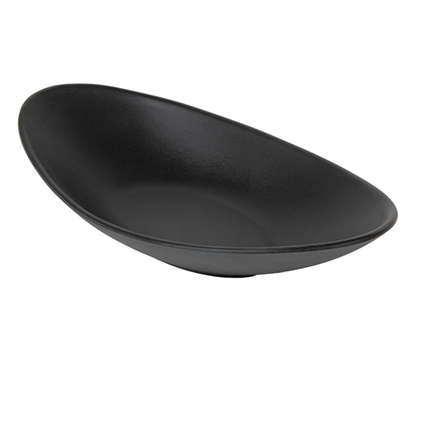 Garcia de pou BOLES OVALES 'ASAMI WARE' 31 5x16 5x6 CM NEGRO MELAMINA (6 UNID.)