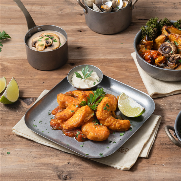 Garcia De Pou BOLES PARA SALSAS 'ARTINOX' 70 ML 6x4 5 CM PLATEADO INOX (6 UNID.)