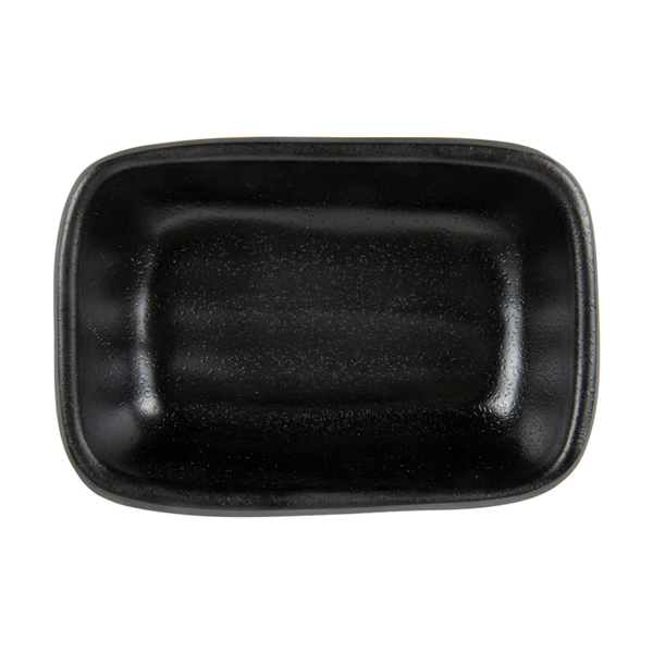 Garcia De Pou BOLES PARA SALSAS 'ASAMI WARE' 90 ML 9 9x6 9x3 2 CM NEGRO MELAMINA (6 UNID.)