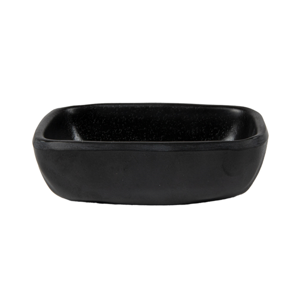 Garcia De Pou BOLES PARA SALSAS 'ASAMI WARE' 90 ML 9 9x6 9x3 2 CM NEGRO MELAMINA (6 UNID.)