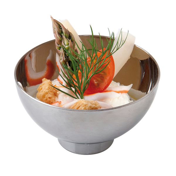 Garcia De Pou BOLES PARA TAPAS 72 ML Ø 6 7x3 5 CM PLATEADO PS (500 UNID.)