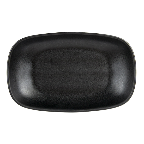 Garcia De Pou BOLES RECTANGULARES 'ASAMI WARE' 25 2x15 8x4 2 CM NEGRO MELAMINA (6 UNID.)