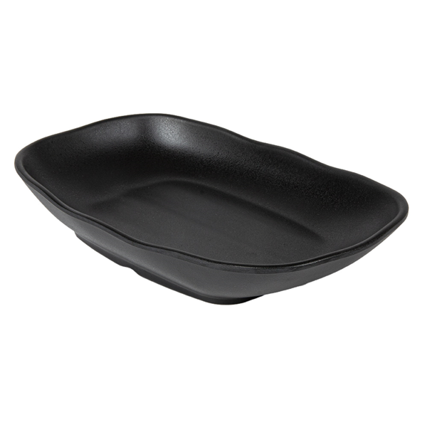 Garcia de pou BOLES RECTANGULARES 'ASAMI WARE' 25 2x15 8x4 2 CM NEGRO MELAMINA (6 UNID.)