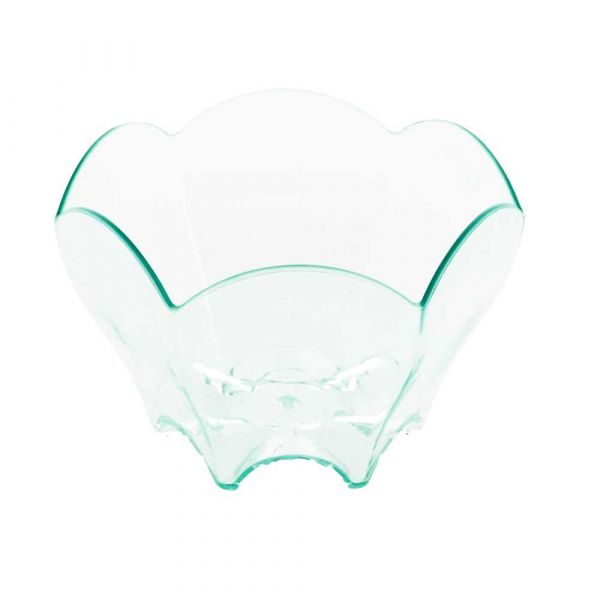 Garcia de pou BOLES REUTILIZABLES TULIPA PARA APERITIVOS Ø 6 3x4 4 CM VERDE AGUA PS (600 UNID.)