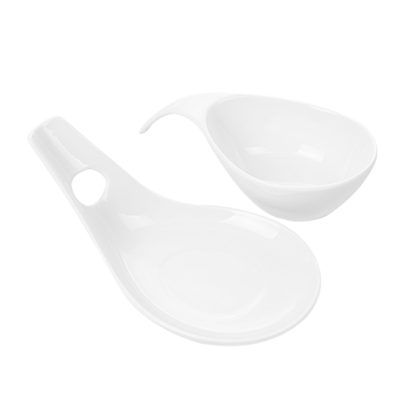 Garcia De Pou BOLES SOPA CON SALSERA 23x10 5x5 2 CM BLANCO PORCELANA (6 UNID.)